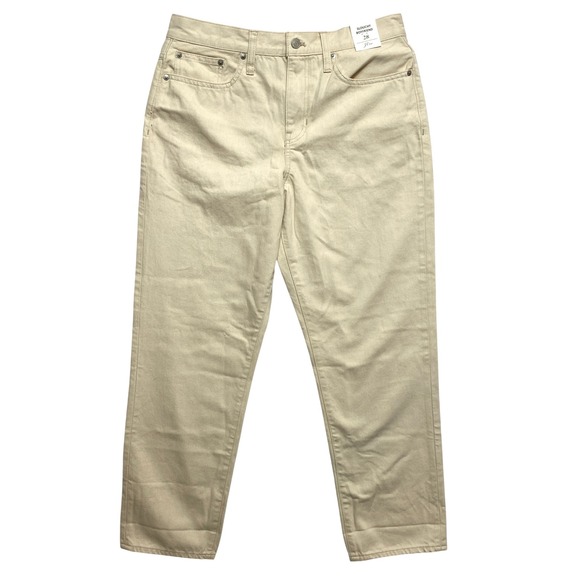 J.Crew Denim - J. Crew Slouchy Boyfriend Jeans Womens Size 28 Natural Cotton Blend NWT $148